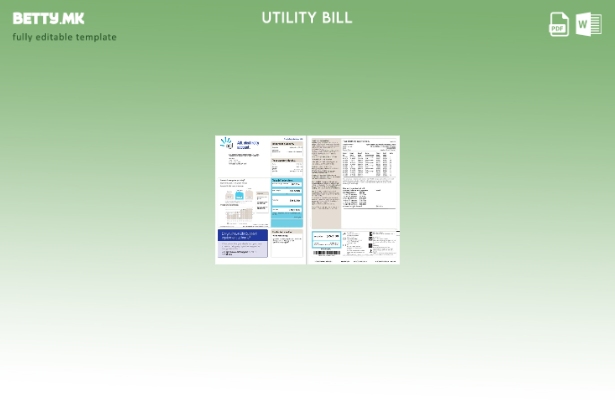 модерен стил Австралија AGL сметка за електрична енергија енергетски сметки за к